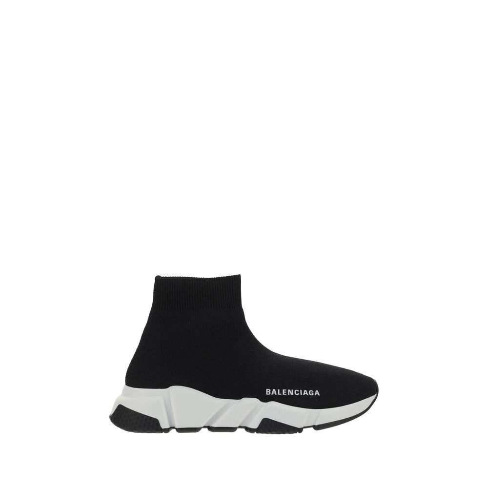Balenciaga Black Polyester Athletic Sneakers