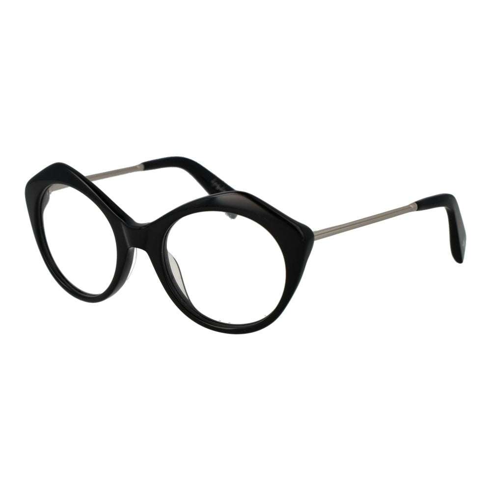 Gafas de acetato negro Yohji Yamamoto (monturas)