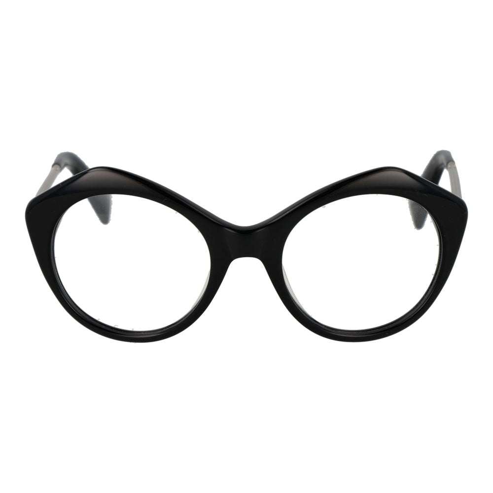 Gafas de acetato negro Yohji Yamamoto (monturas)