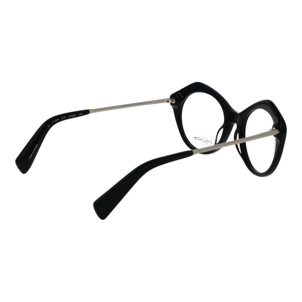 Gafas de acetato negro Yohji Yamamoto (monturas)
