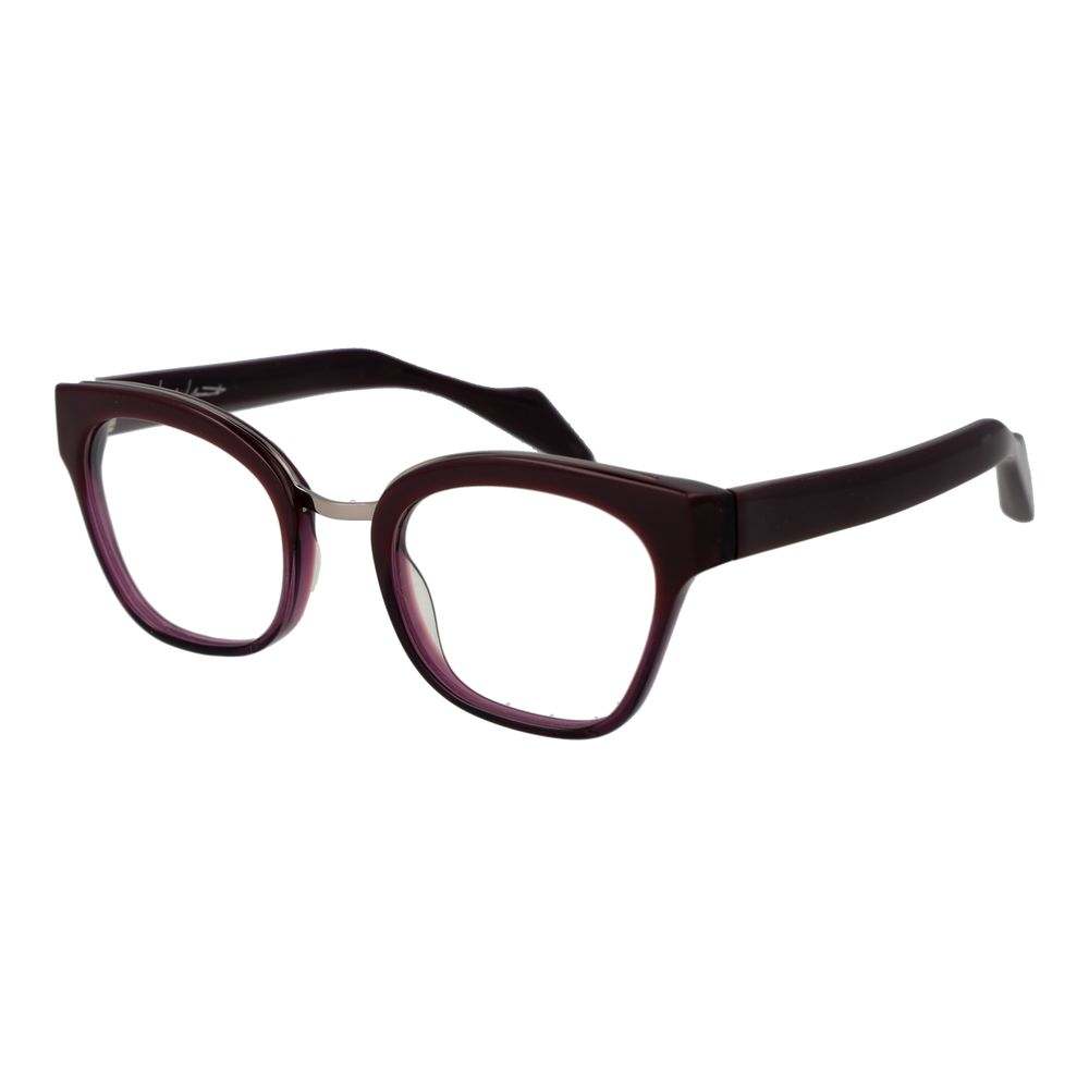 Óculos de acetato roxo Yohji Yamamoto (armação)