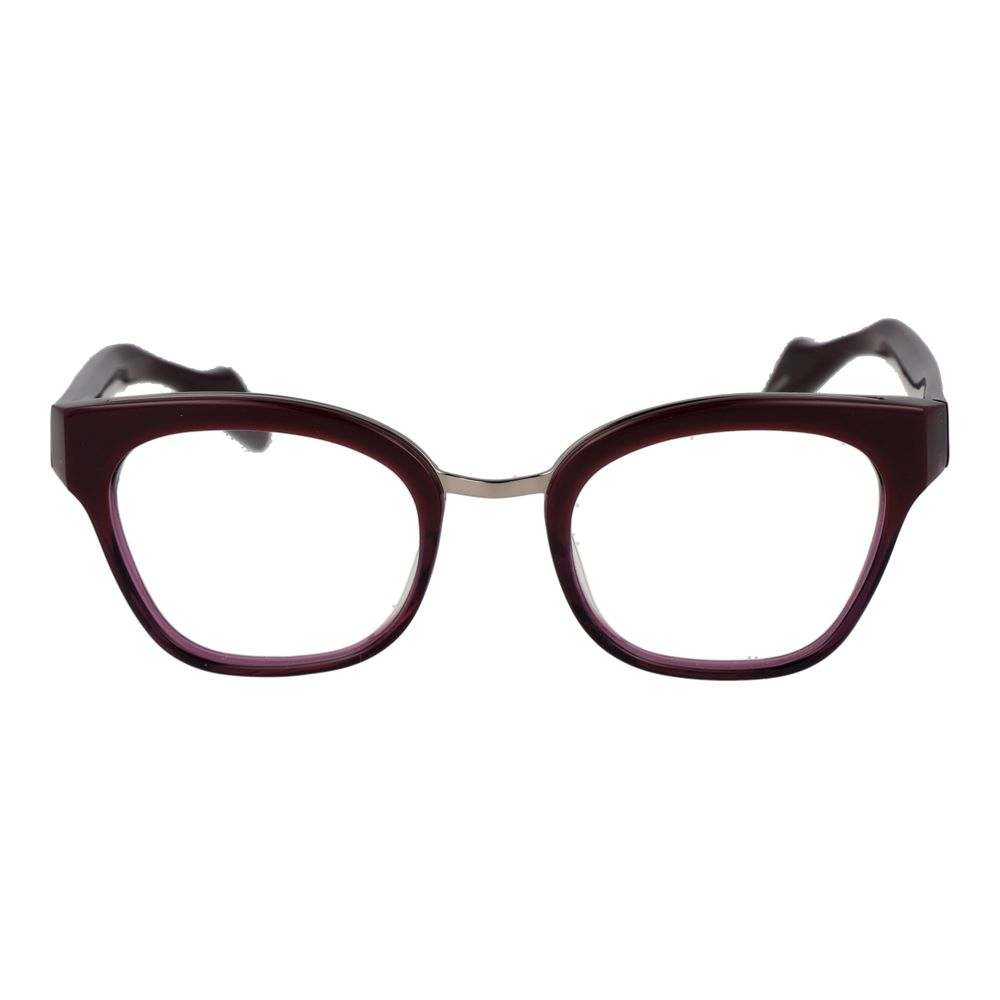 Óculos de acetato roxo Yohji Yamamoto (armação)