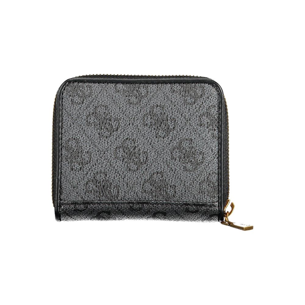 Guess Jeans Black Polyethylene Wallet Guess Jeans