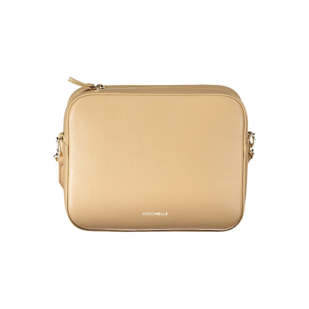Coccinelle Beige Leather Handbag Coccinelle