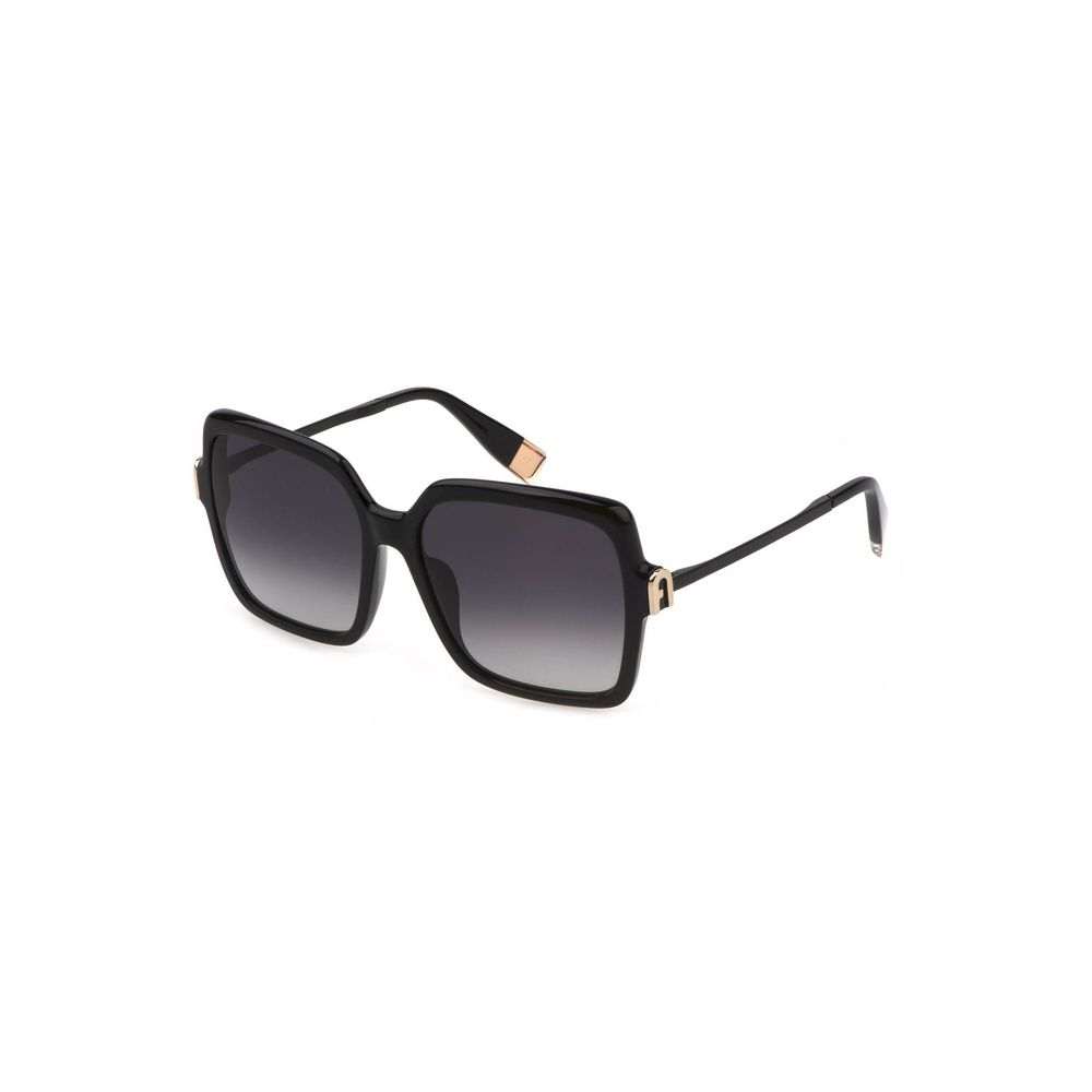 Gafas de sol Furla de acetato negro para mujer