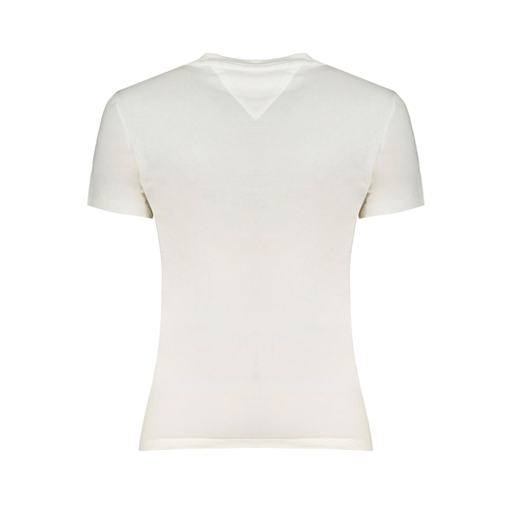 Tommy Hilfiger White Cotton Tops & T-Shirt Tommy Hilfiger