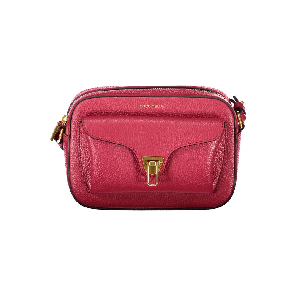Coccinelle Red Leather Handbag Coccinelle