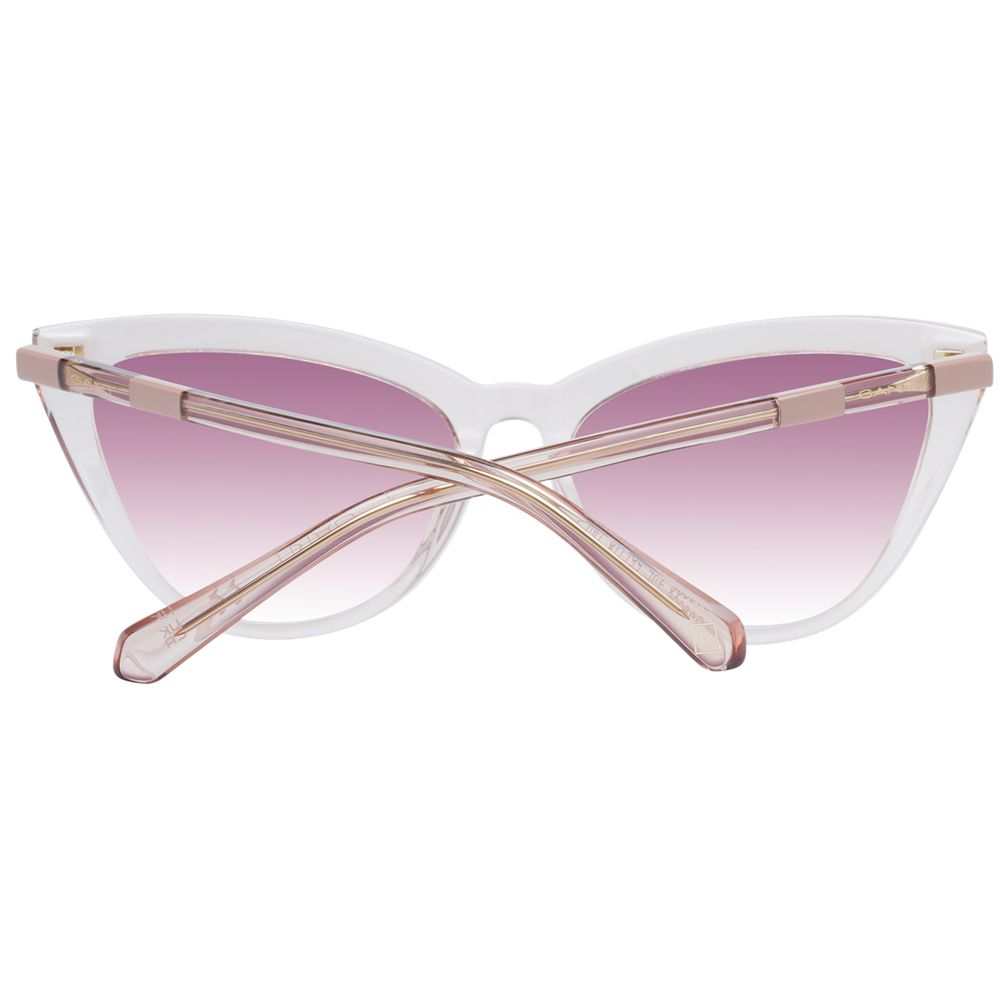 Gafas de sol de plástico rosa Gant