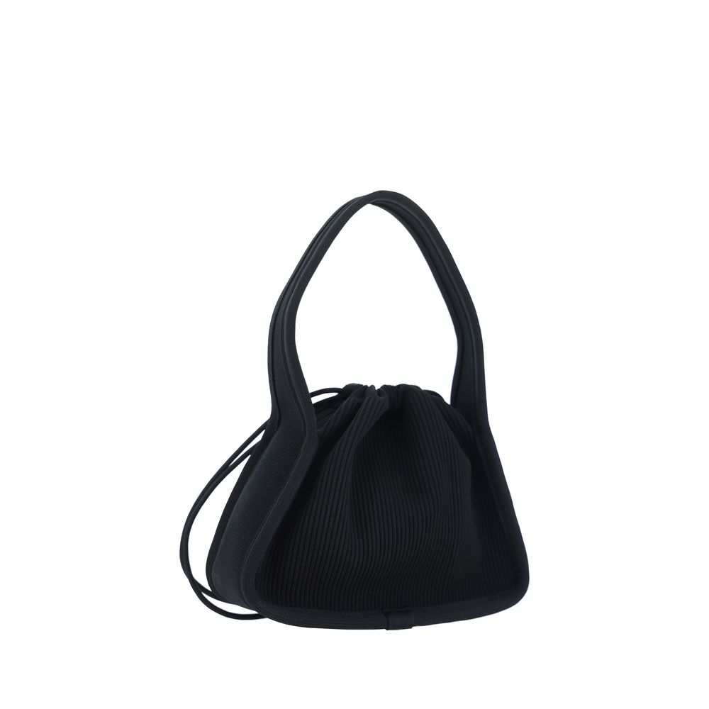 Bolsa de ombro Alexander Wang em poliéster preto