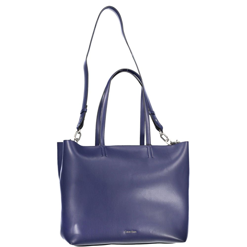 Calvin Klein Blue Polyethylene Handbag Calvin Klein