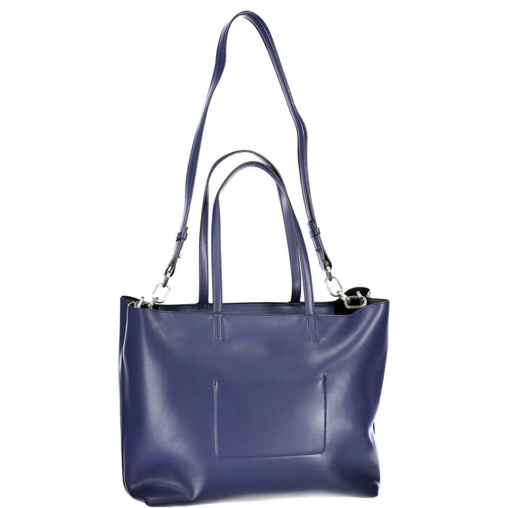 Calvin Klein Blue Polyethylene Handbag Calvin Klein