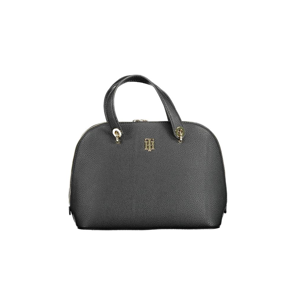 Tommy Hilfiger Black Polyethylene Handbag Tommy Hilfiger