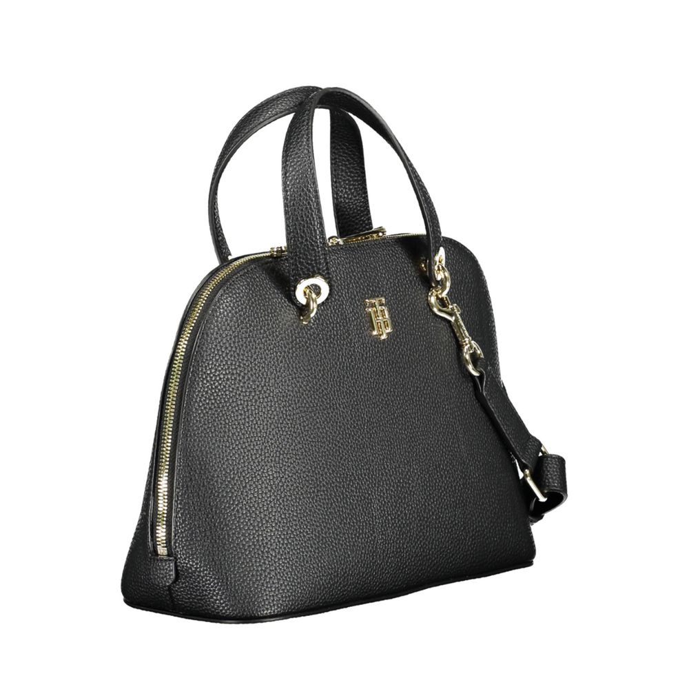 Tommy Hilfiger Black Polyethylene Handbag Tommy Hilfiger
