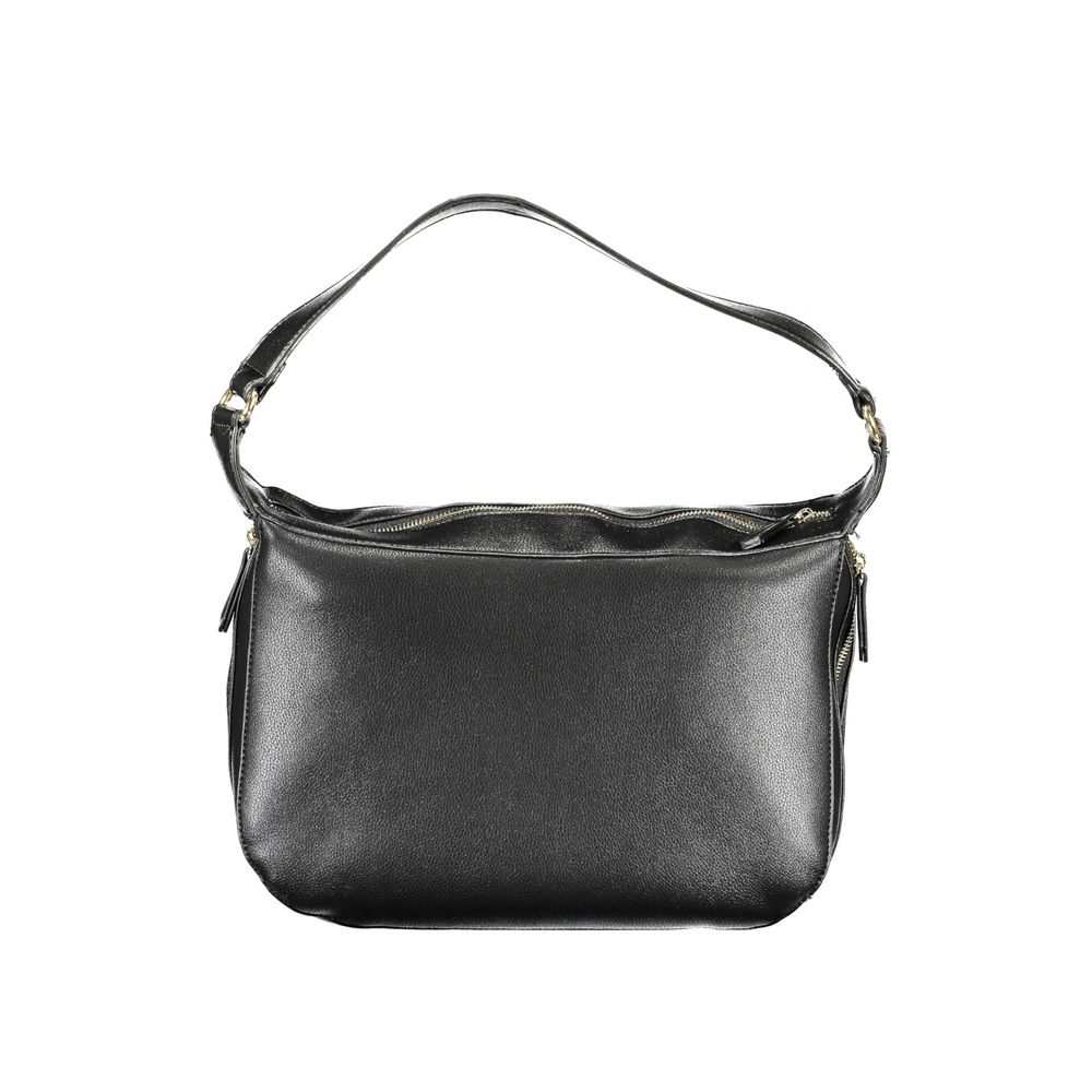 Bolsa Mario Valentino em polietileno preto
