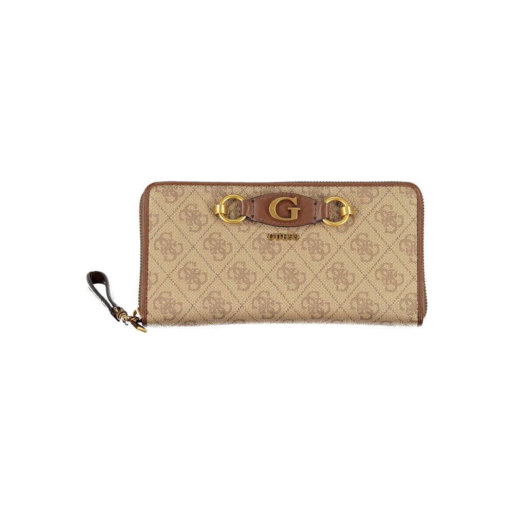 Guess Jeans Beige Polyethylene Wallet Guess Jeans