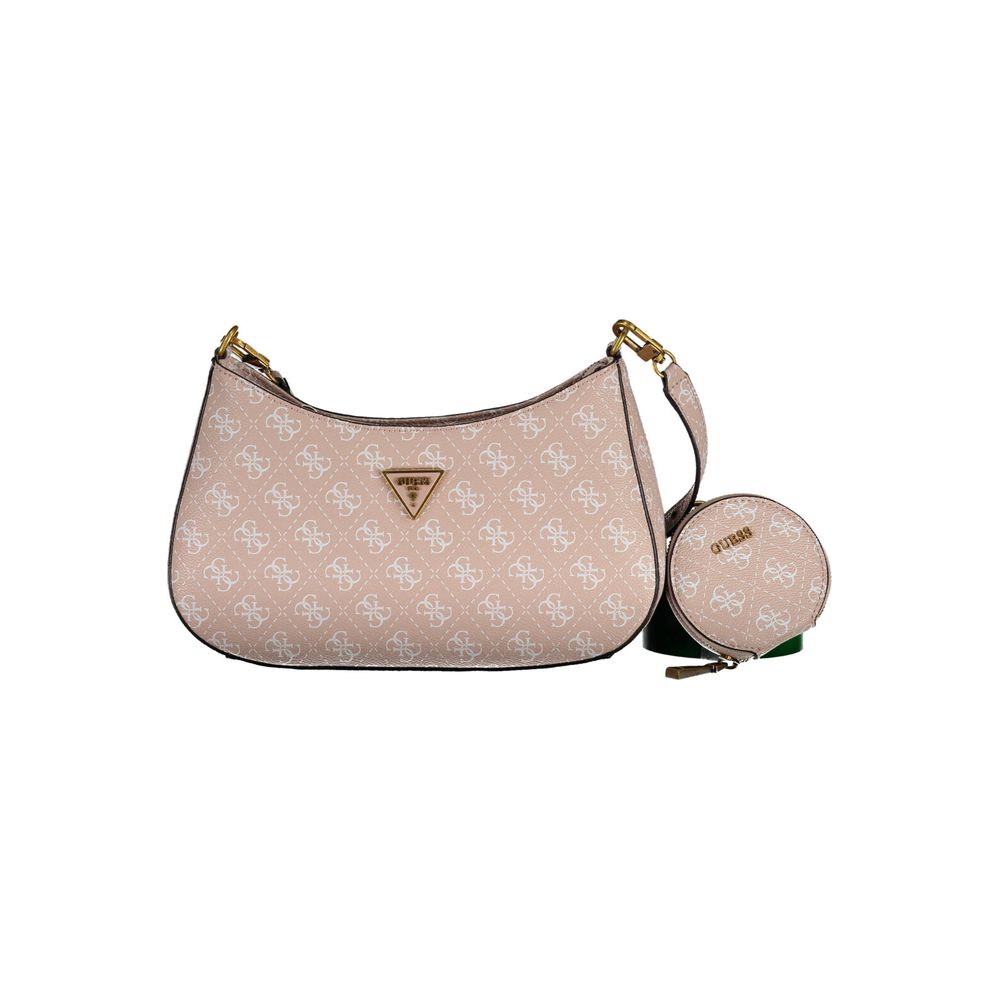 Guess Jeans Pink Polyethylene Handbag Guess Jeans