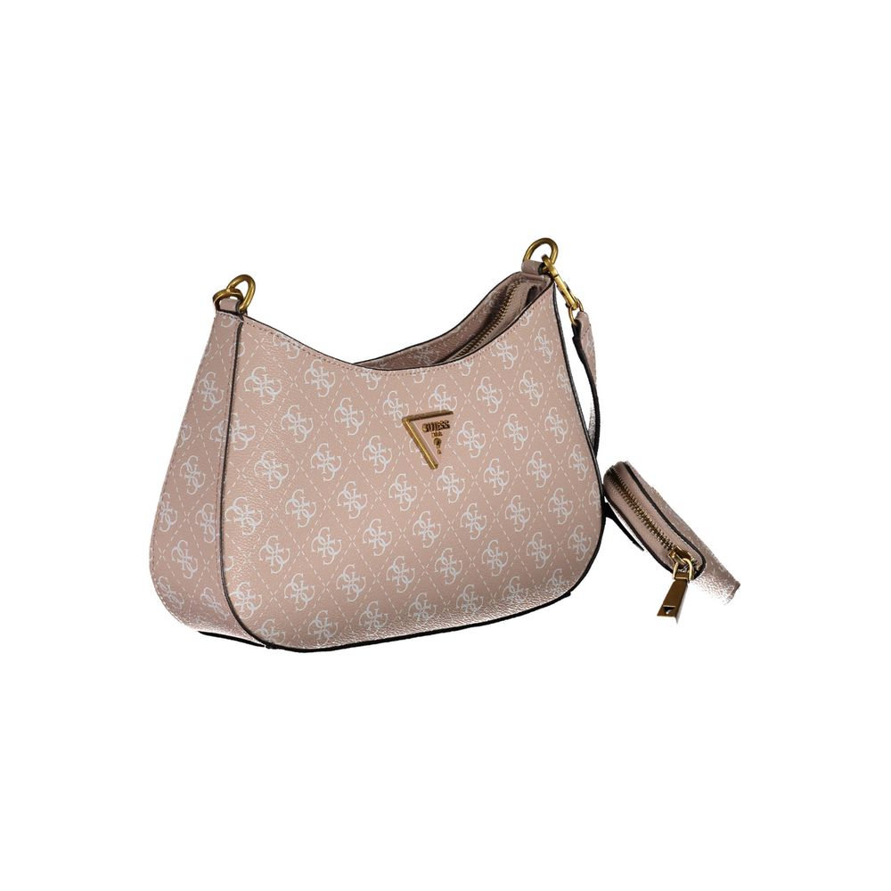 Guess Jeans Pink Polyethylene Handbag Guess Jeans