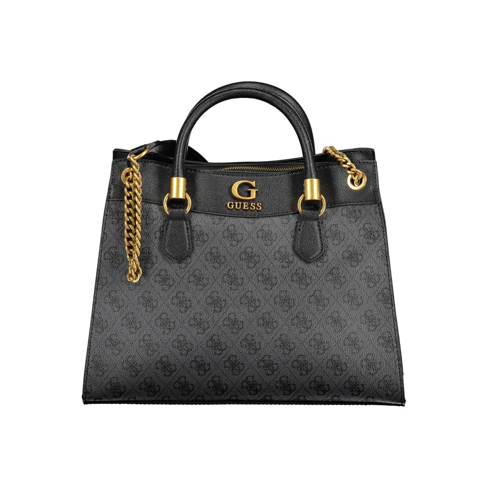 Guess Jeans Black Polyethylene Handbag Guess Jeans