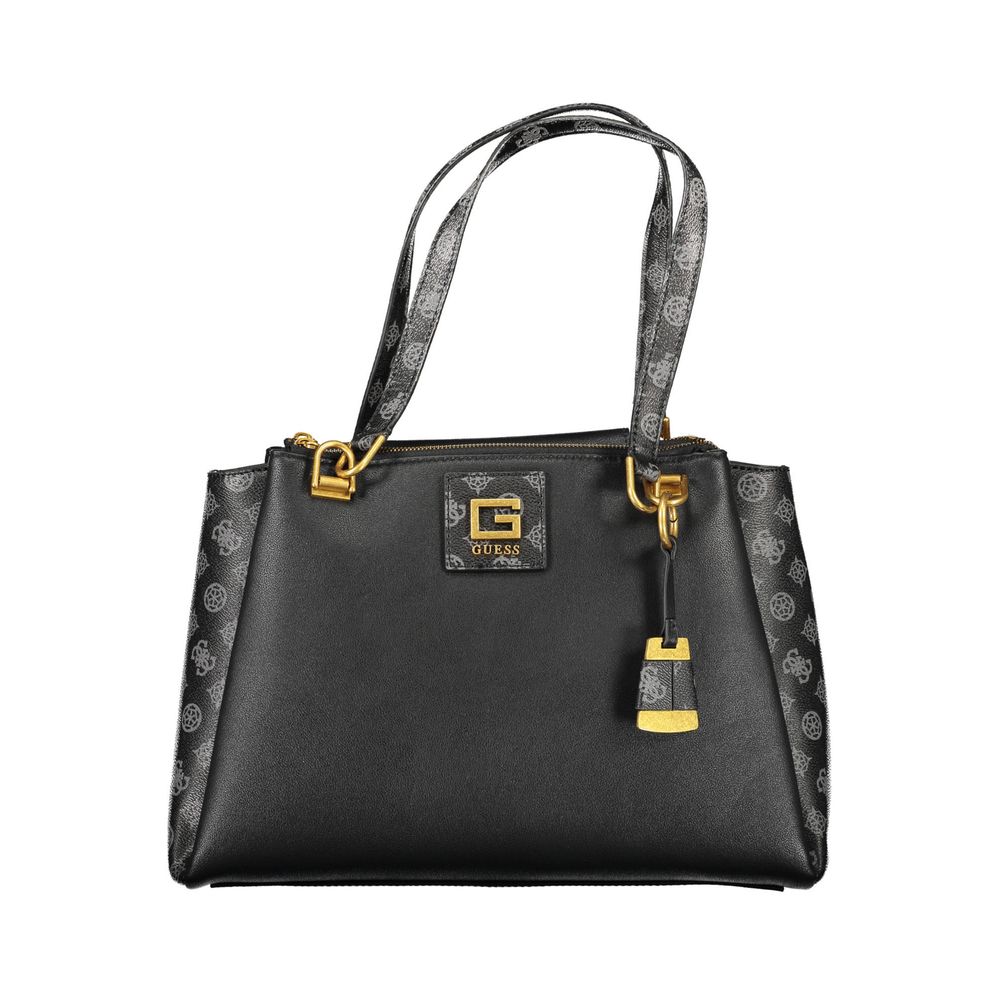 Guess Jeans Black Polyethylene Handbag Guess Jeans
