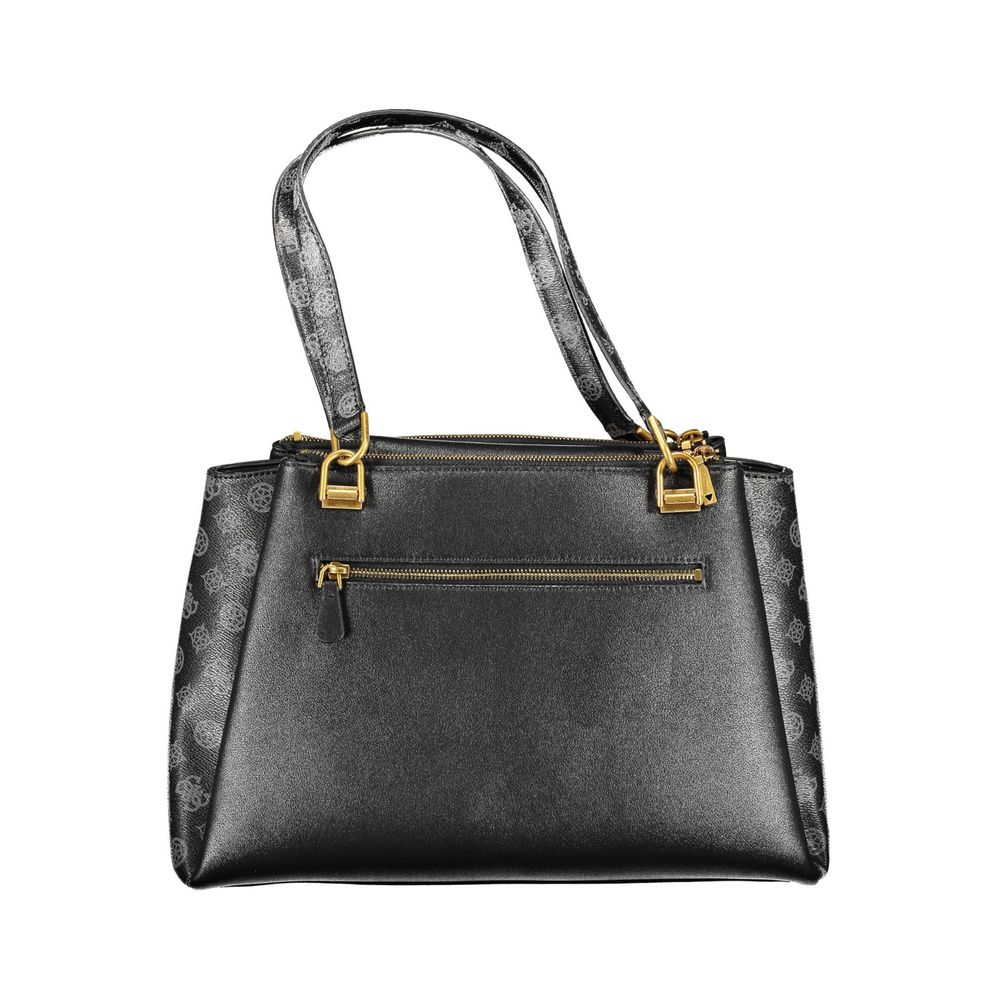 Guess Jeans Black Polyethylene Handbag Guess Jeans