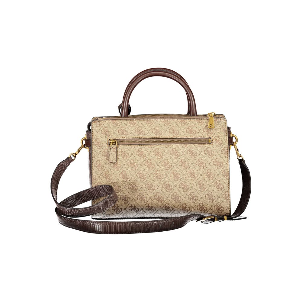 Guess Jeans Beige Polyethylene Handbag Guess Jeans
