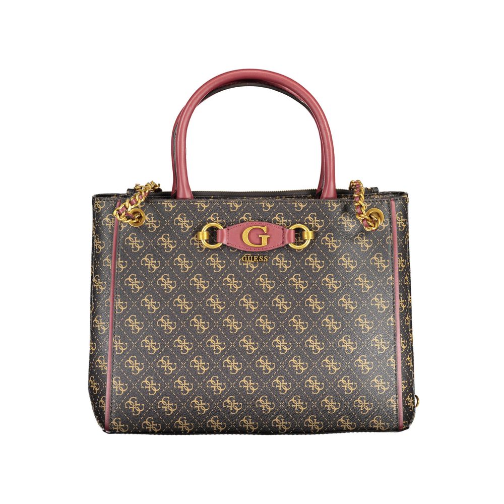 Guess Jeans Brown Polyethylene Handbag Guess Jeans
