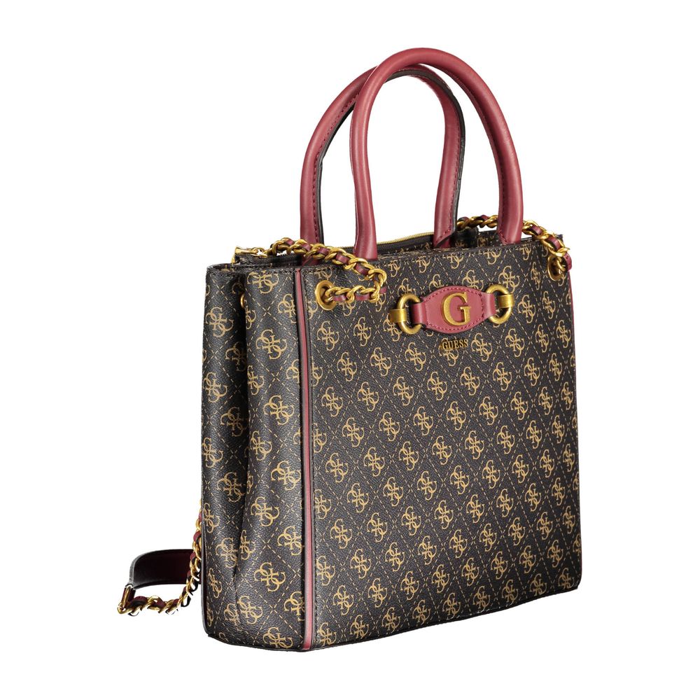 Guess Jeans Brown Polyethylene Handbag Guess Jeans