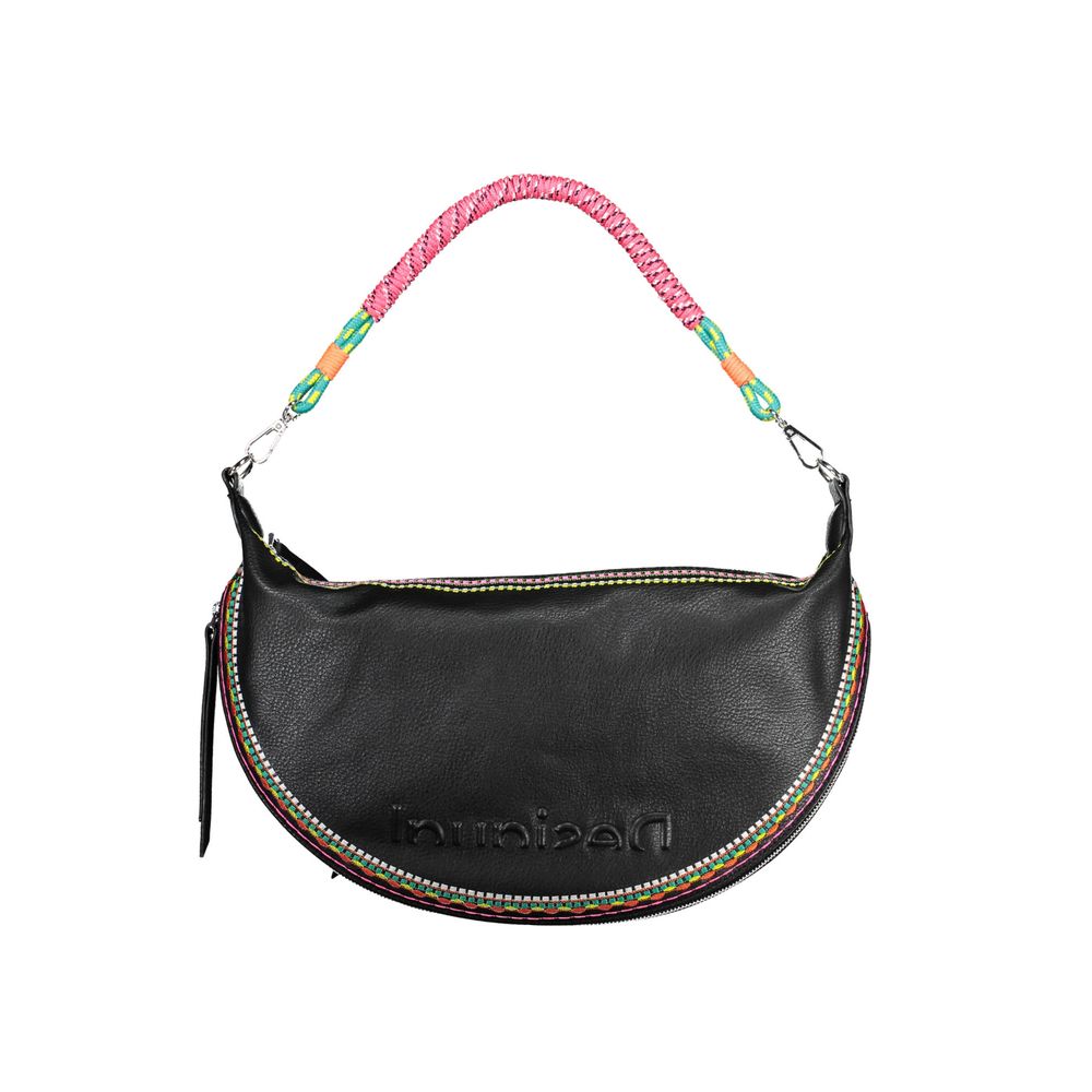 Desigual Black Polyethylene Handbag Desigual