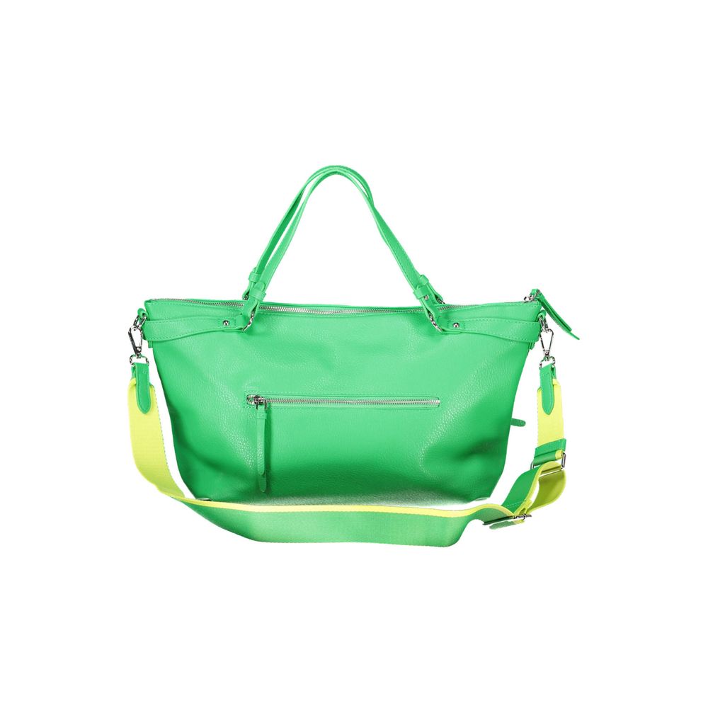 Desigual Green Polyethylene Handbag Desigual