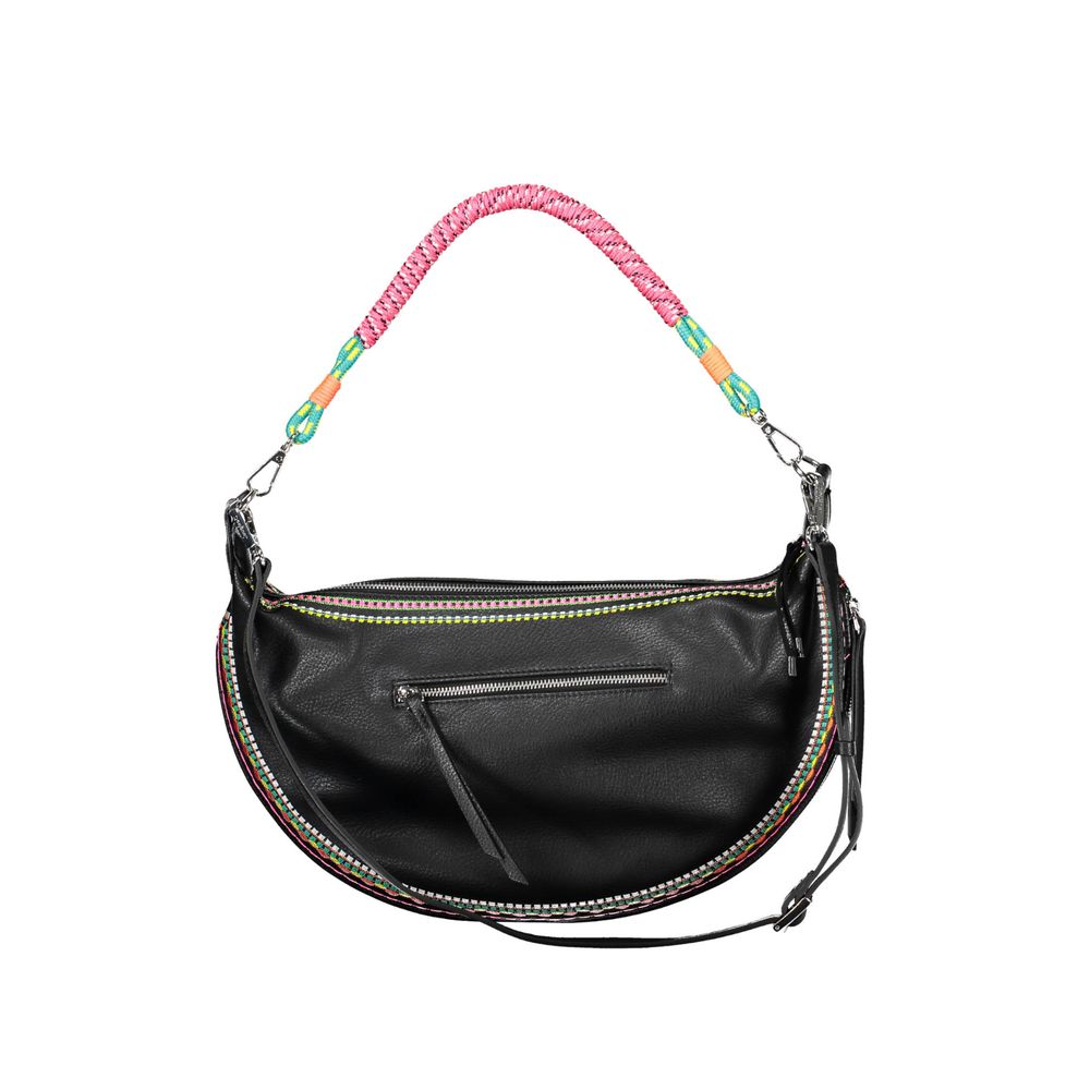Desigual Black Polyethylene Handbag Desigual