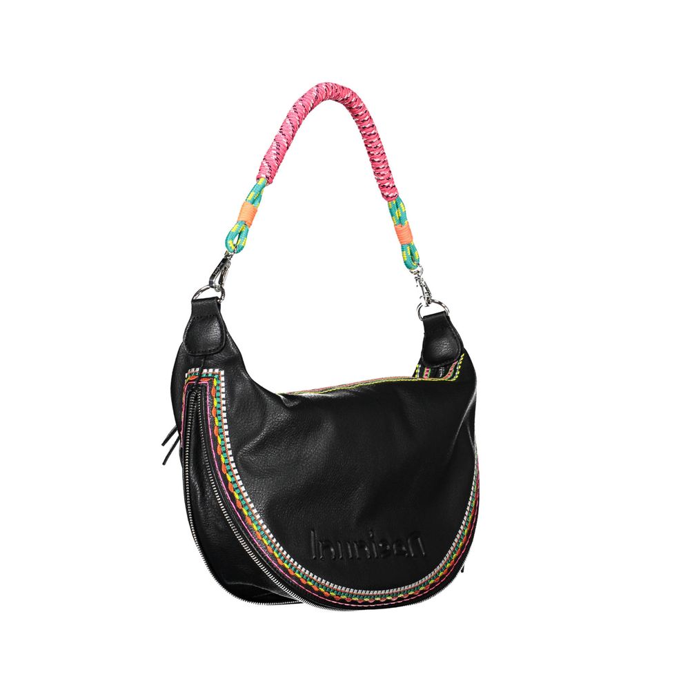 Desigual Black Polyethylene Handbag Desigual