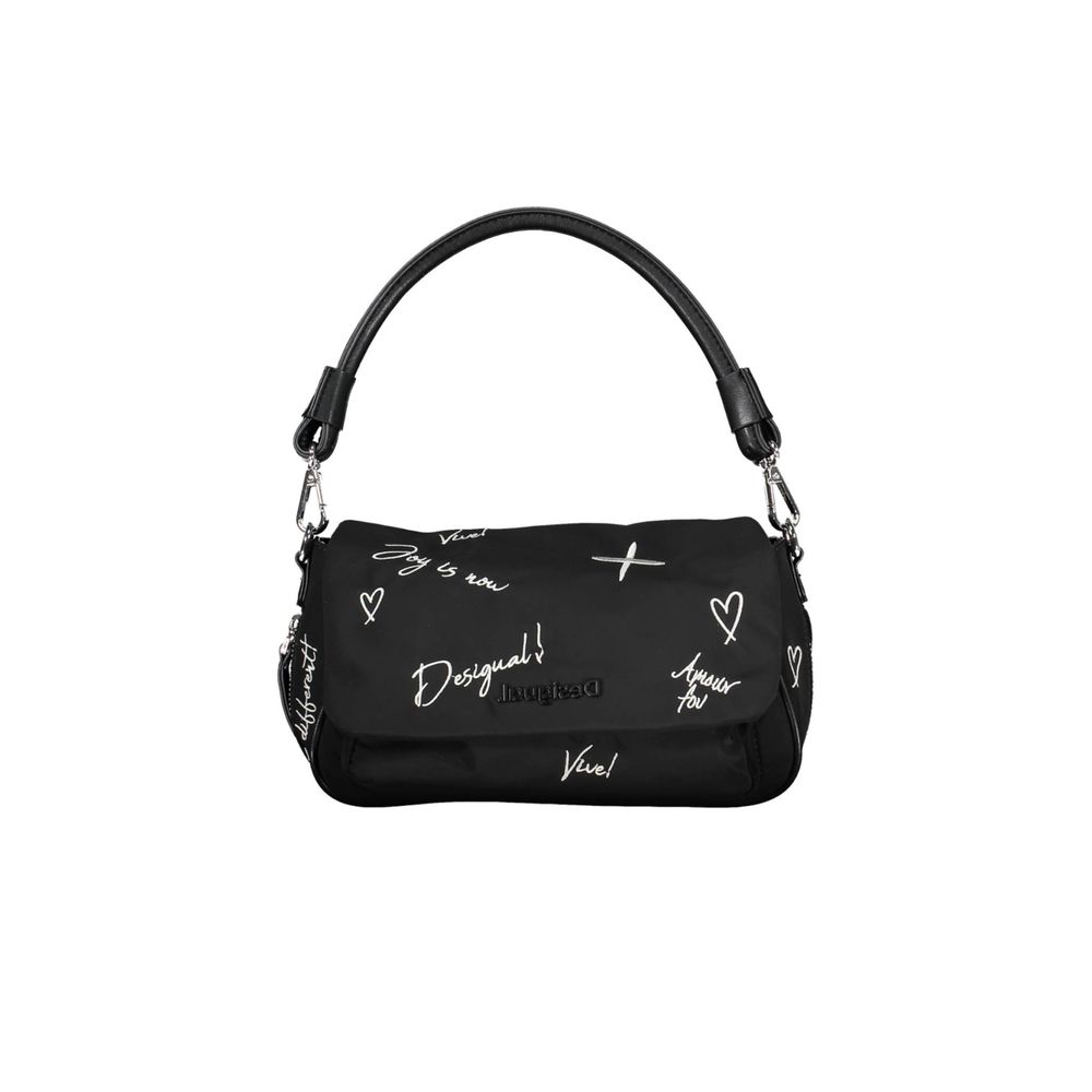 Desigual Black Polyethylene Handbag Desigual