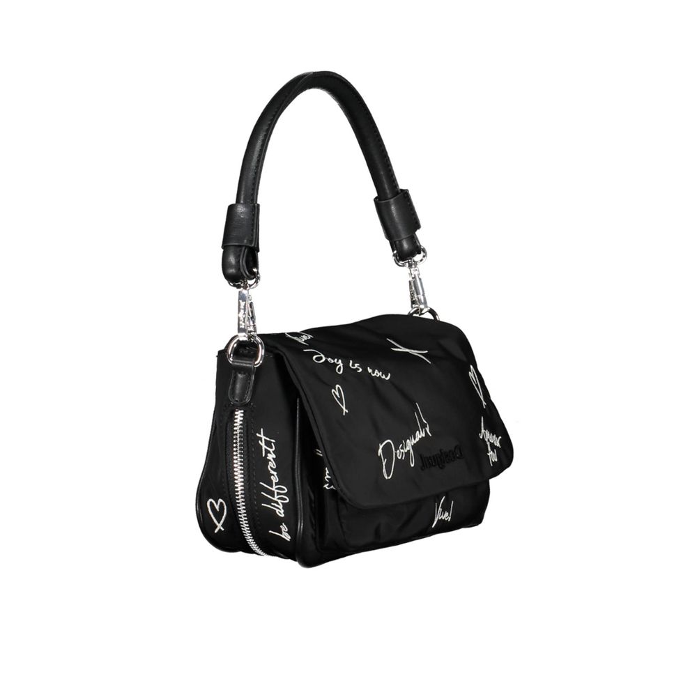 Desigual Black Polyethylene Handbag Desigual