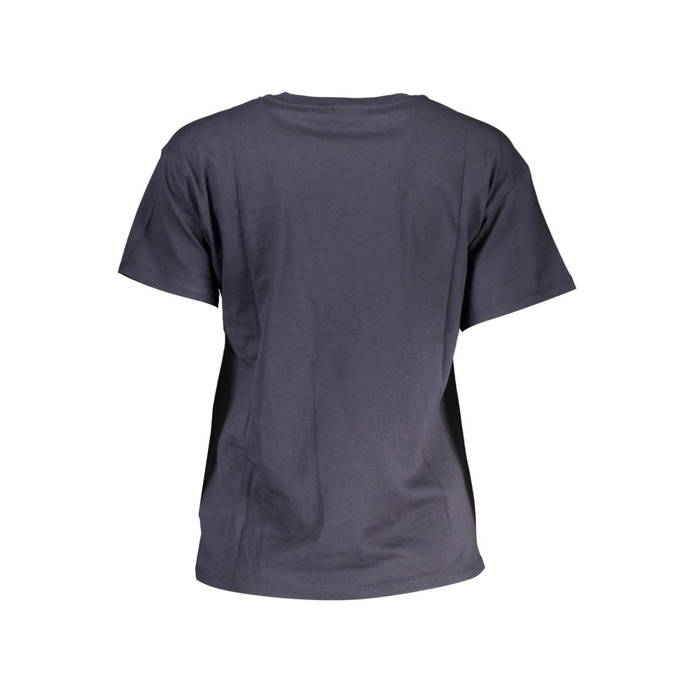 Napapijri Blue Cotton Tops & T-Shirt Napapijri
