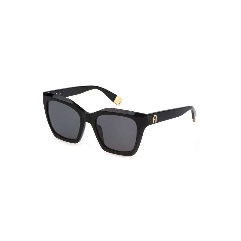 Gafas de sol Furla de acetato negro para mujer