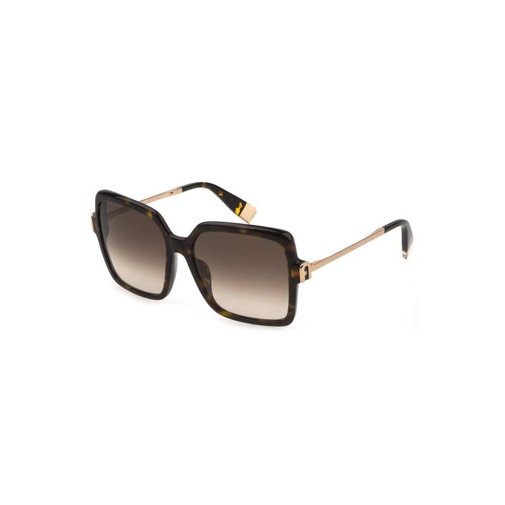 Gafas de sol Furla Brown Acetate para mujer