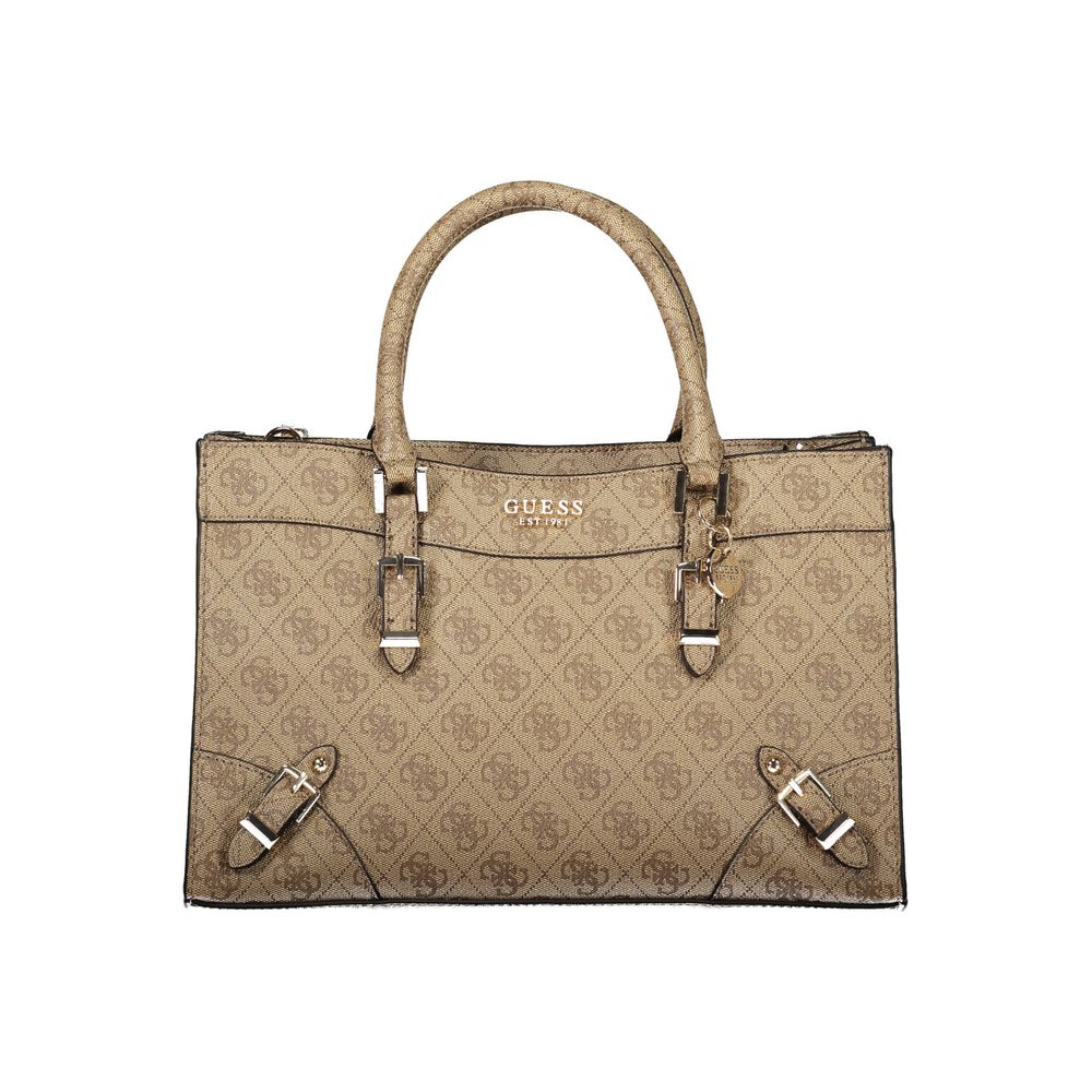 Guess Jeans Beige Polyethylene Handbag Guess Jeans