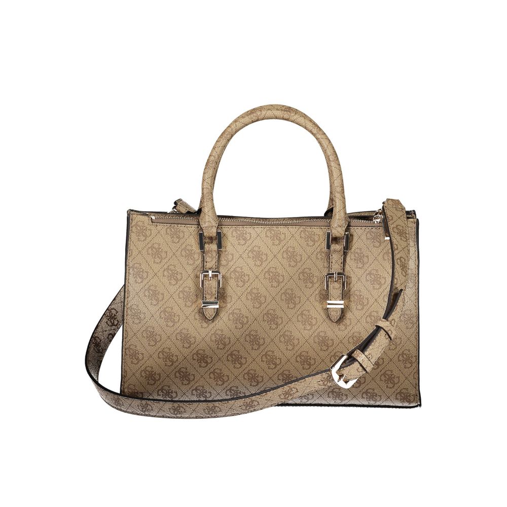 Guess Jeans Beige Polyethylene Handbag Guess Jeans