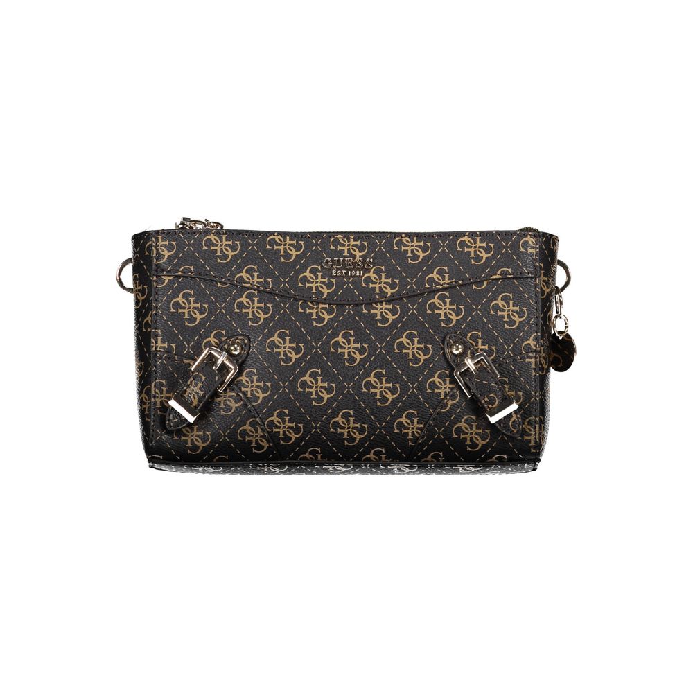 Guess Jeans Brown Polyethylene Handbag Guess Jeans