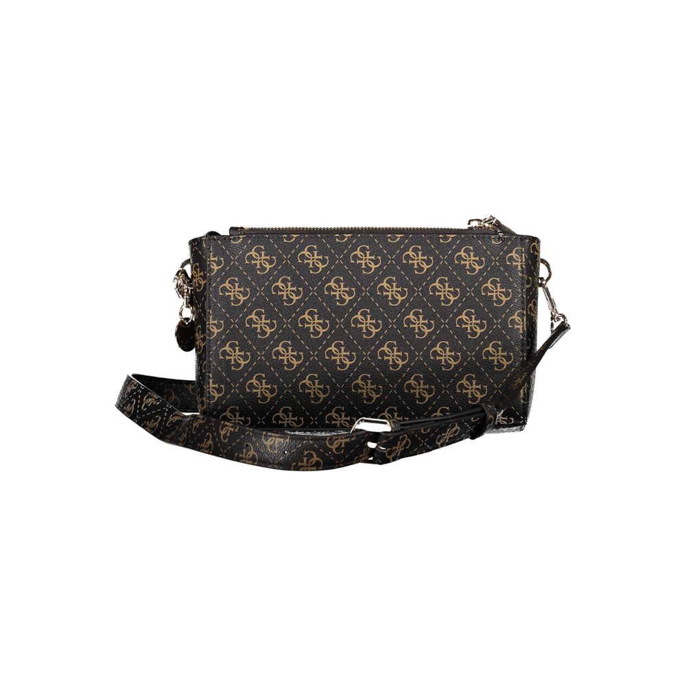 Guess Jeans Brown Polyethylene Handbag Guess Jeans