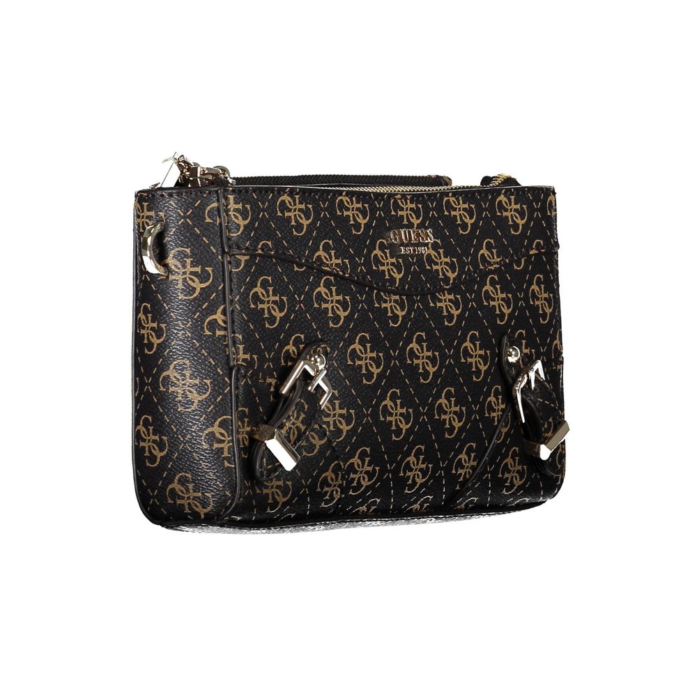 Guess Jeans Brown Polyethylene Handbag Guess Jeans