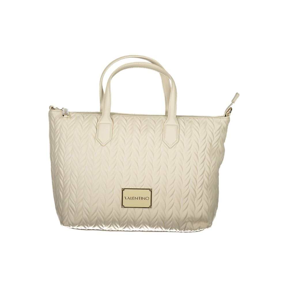 Bolsa Mario Valentino em polietileno branco