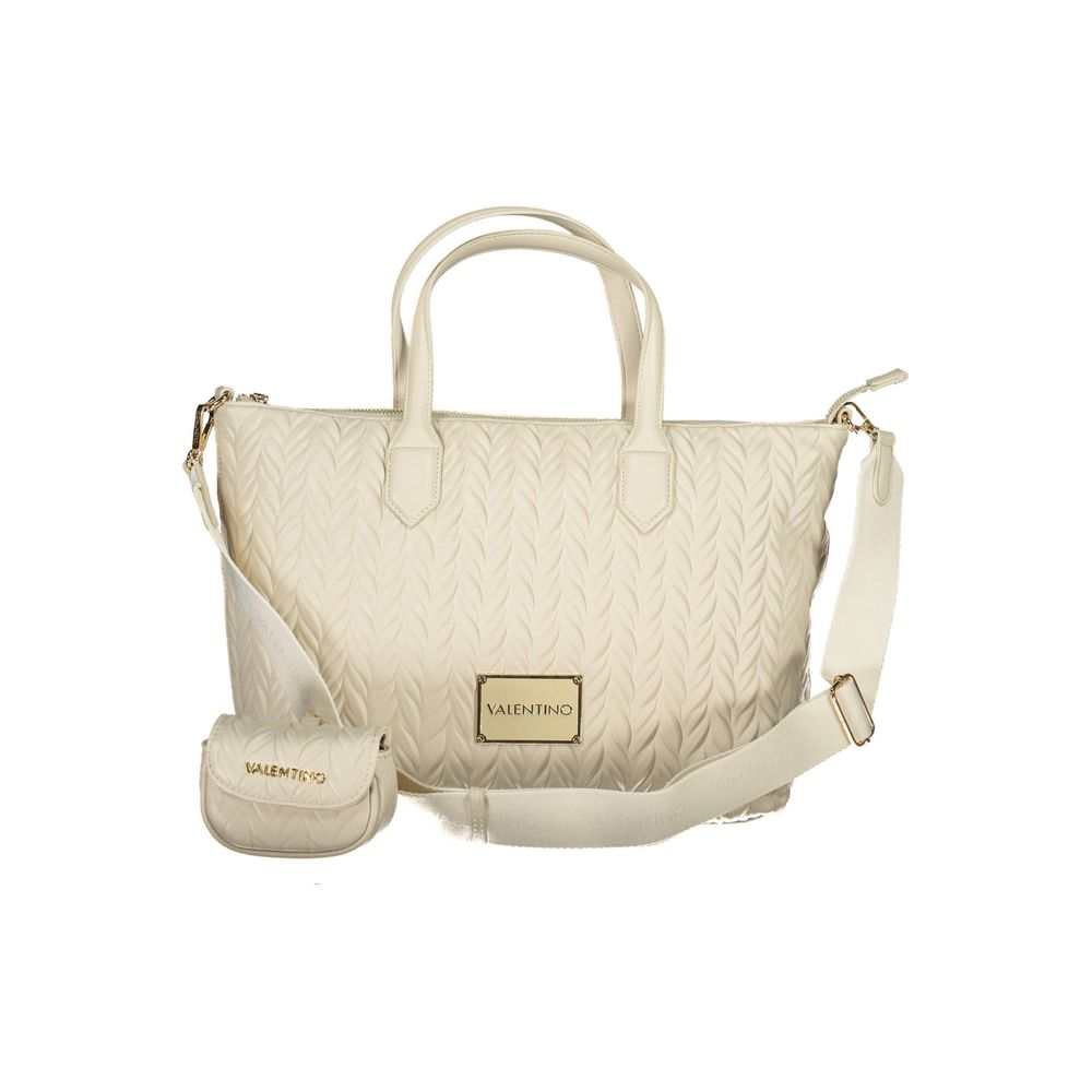 Bolso de mano Mario Valentino de polietileno blanco