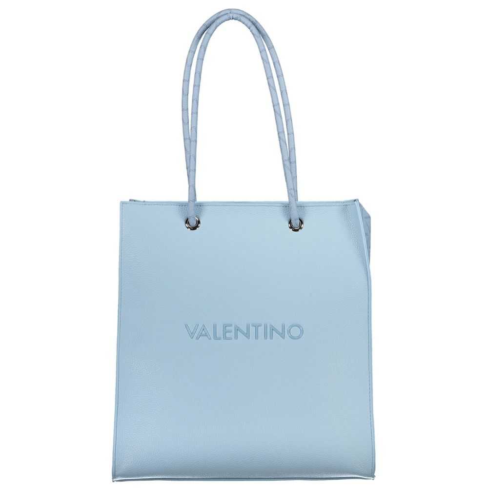 Bolsa Mario Valentino Azul em Polietileno