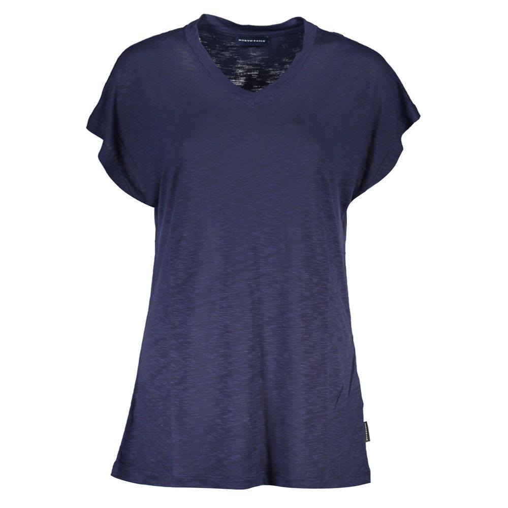 North Sails Blue Viscose Tops & T-Shirt North Sails