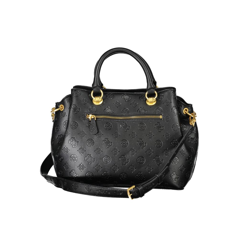 Guess Jeans Black Polyethylene Handbag Guess Jeans