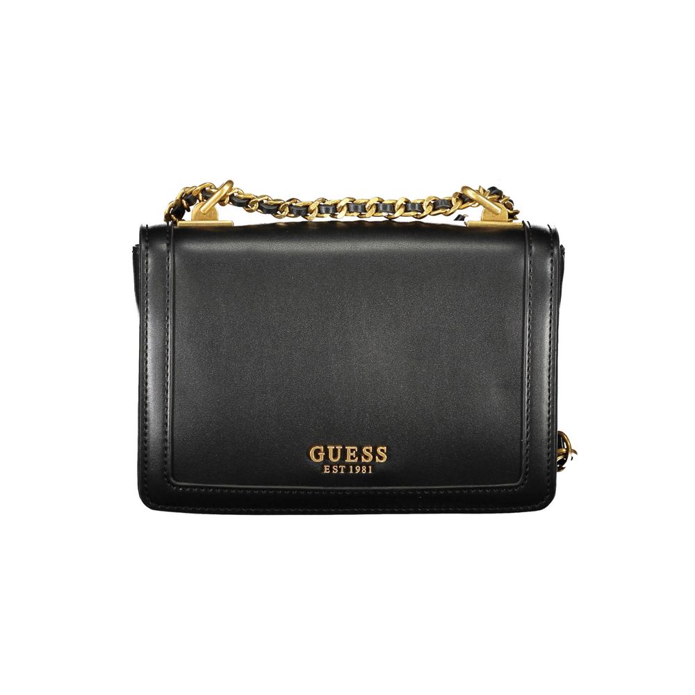 Guess Jeans Black Polyethylene Handbag Guess Jeans