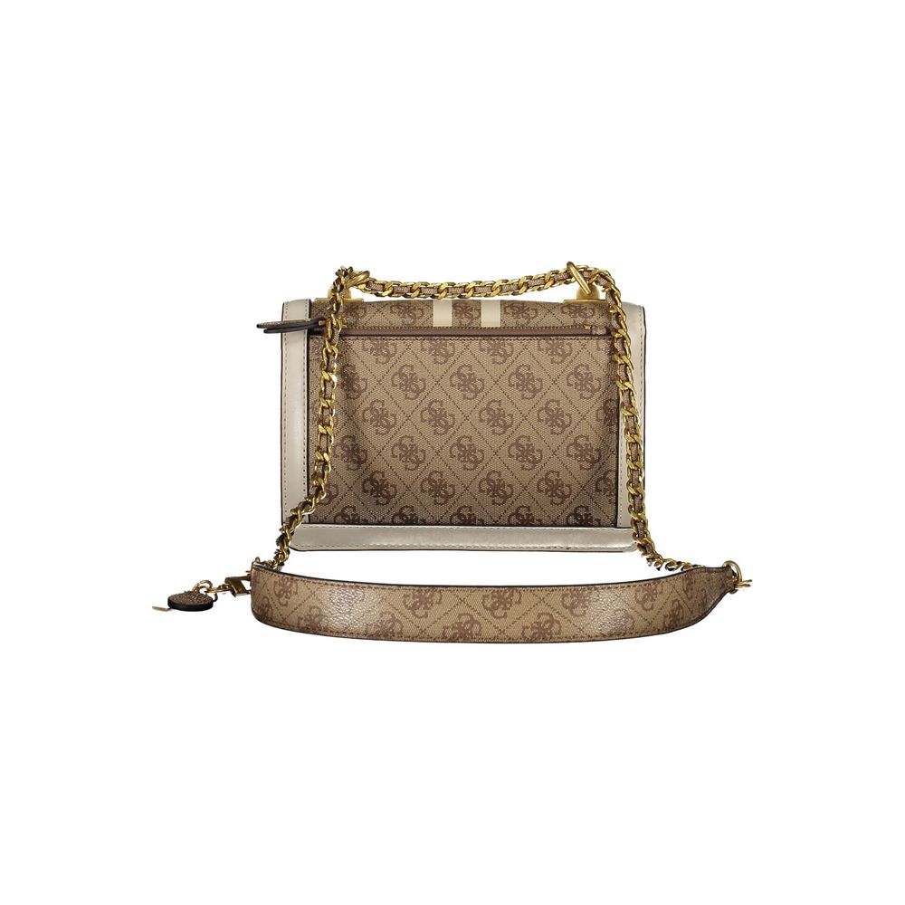 Guess Jeans Beige Polyethylene Handbag Guess Jeans