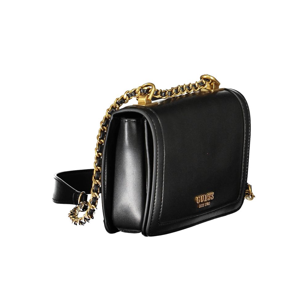 Guess Jeans Black Polyethylene Handbag Guess Jeans