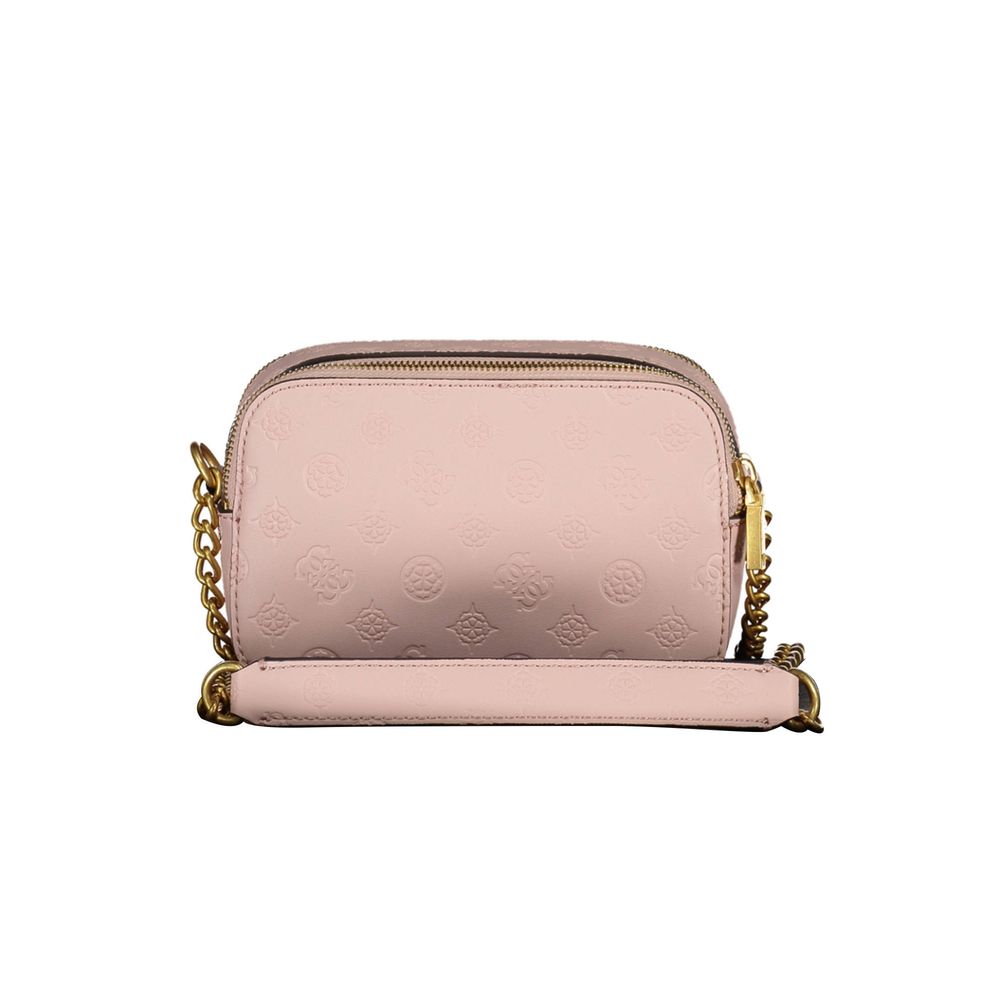 Guess Jeans Pink Polyethylene Handbag Guess Jeans